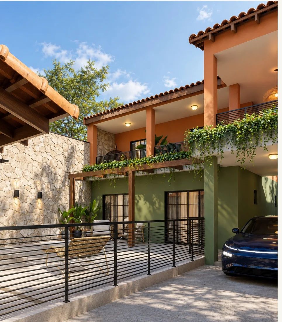 Casa Laços — estudo em 3D